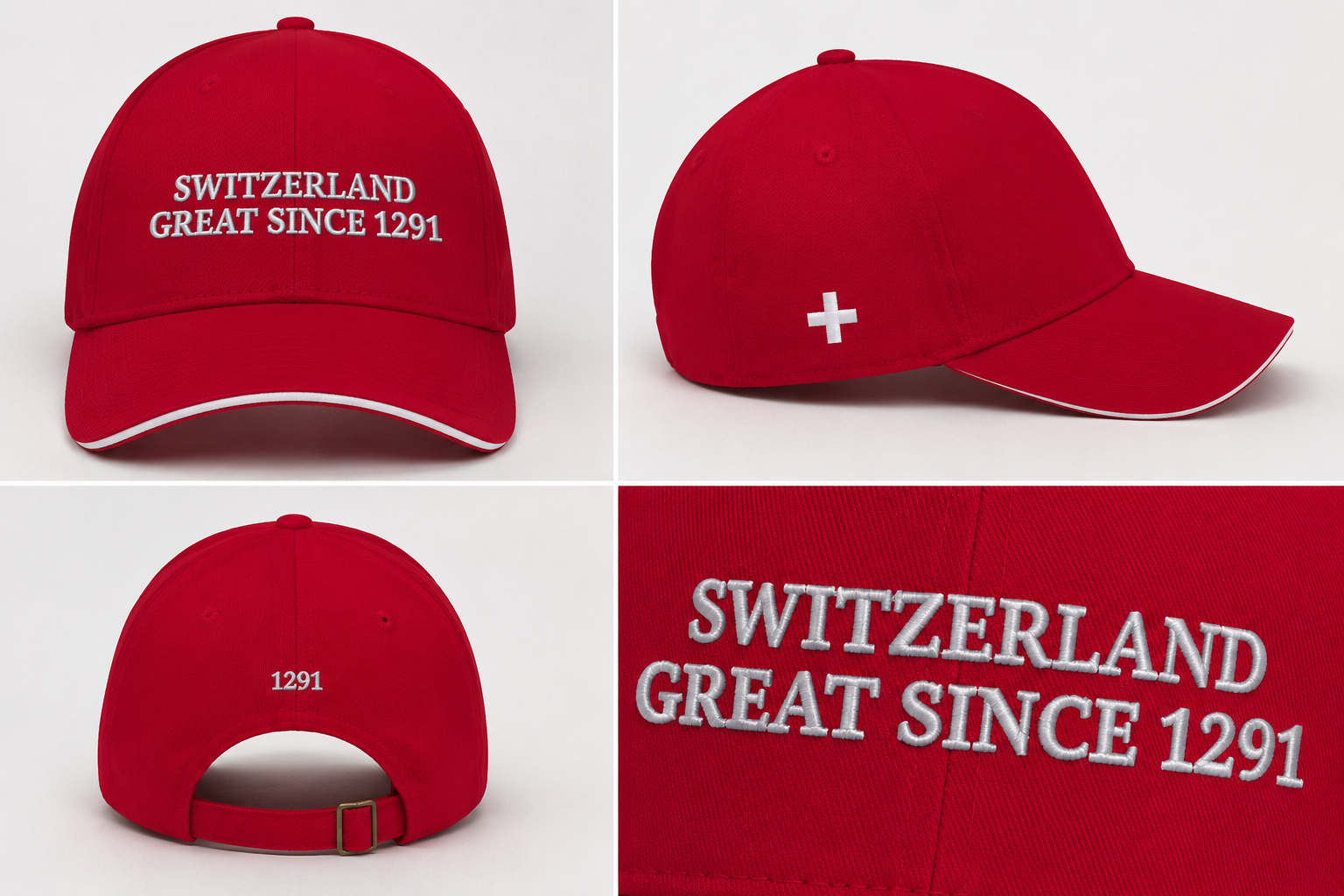 Switzerland Great Since 1291 | Cap
